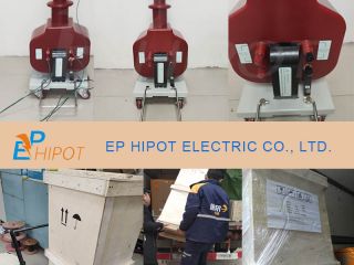 100kV/10kVA AC Try Type Testing Transformer Delivered to Turkey