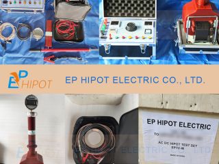 100kV AC/DC Hipot Test Kit EPTC-M Delivered 