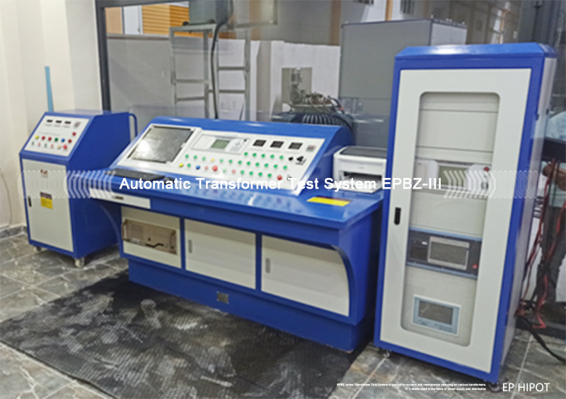 The Applications of EPBZ Transformer Testing Panel / Bench